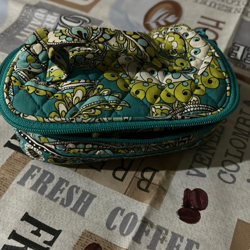 Vera Bradley makeup or miscellaneous bag.